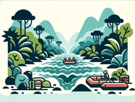 Lokasi Rafting Favorit di Sumatra yang Penuh Tantangan