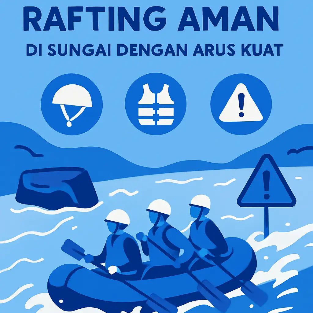 Panduan Rafting yang Aman di Sungai dengan Arus Kuat