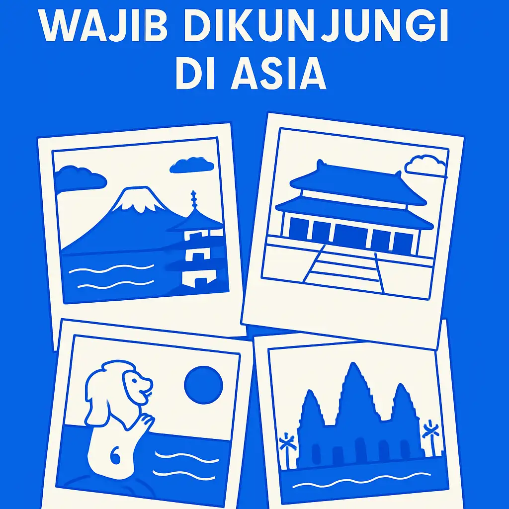 Koleksi Foto Destinasi Wisata yang Wajib Dikunjungi di Asia